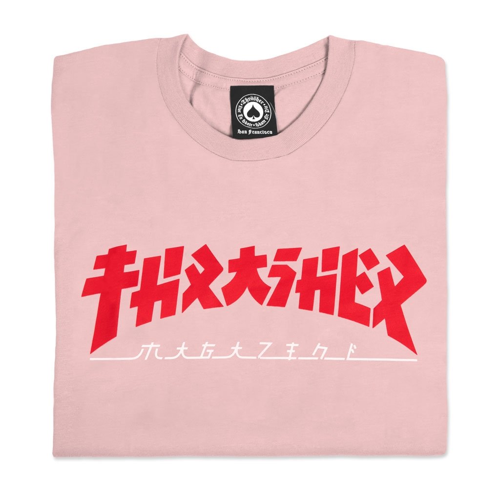 Thrasher Girl's Godzilla T-shirt - Light Pink - FA SKATES