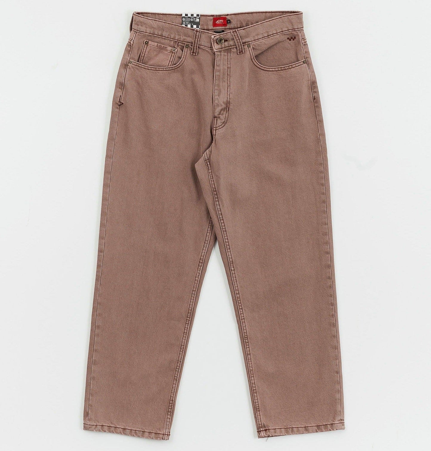 VANS - CHECK-5 SKATE LOOSE PANT - DEEP TAUPE/BROWN