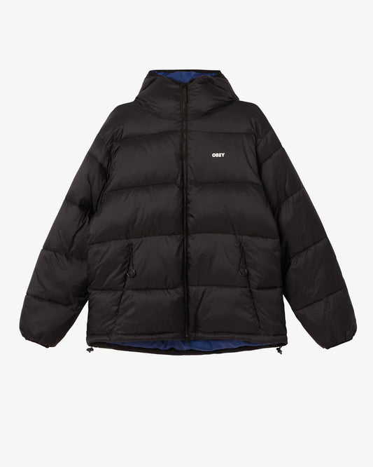 OBEY - STRATUS PUFFER - BLACK