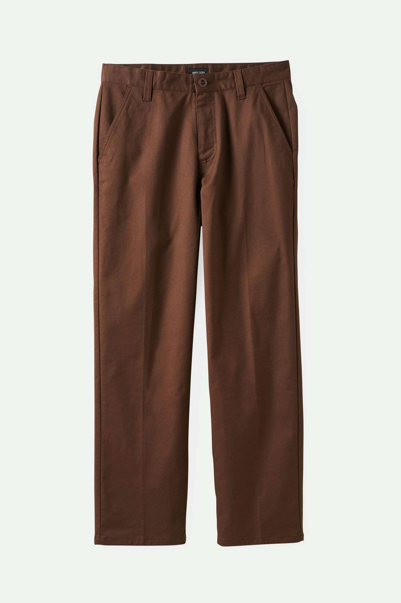 BRIXTON - CHOICE CHINO RELAXED PANT - PINECONE BROWN