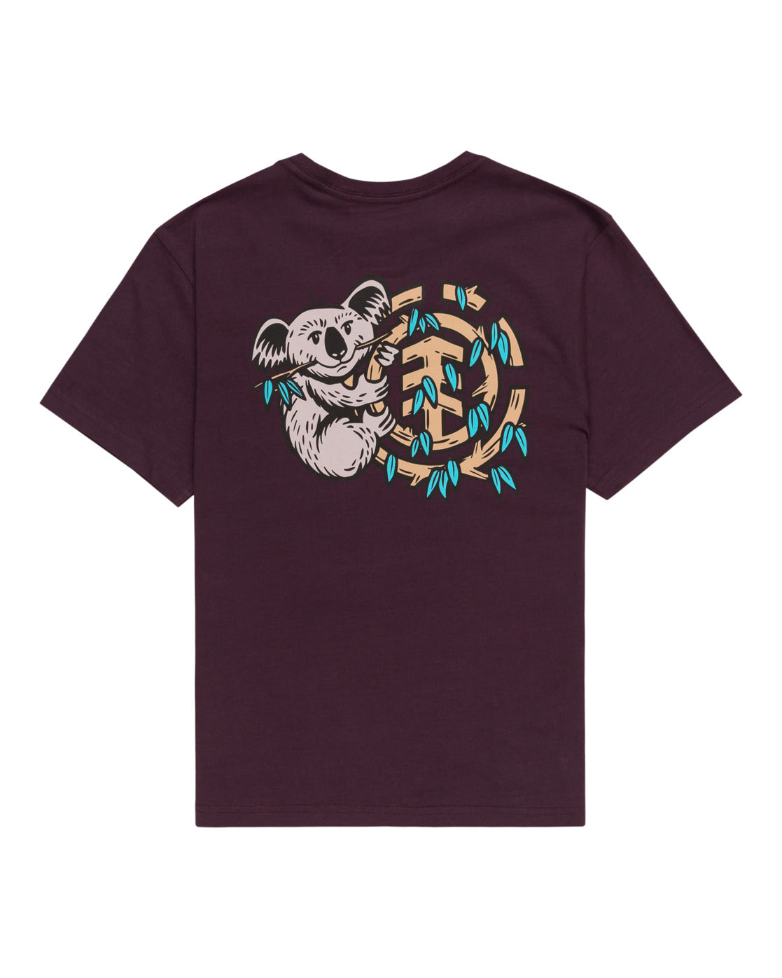 ELEMENT - KOALA SS YOUTH TEE - PLUM PERFECT