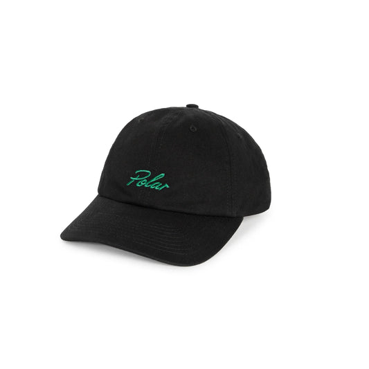 POLAR - SAI CAP VARSITY LOGO - BLACK/EMERALD