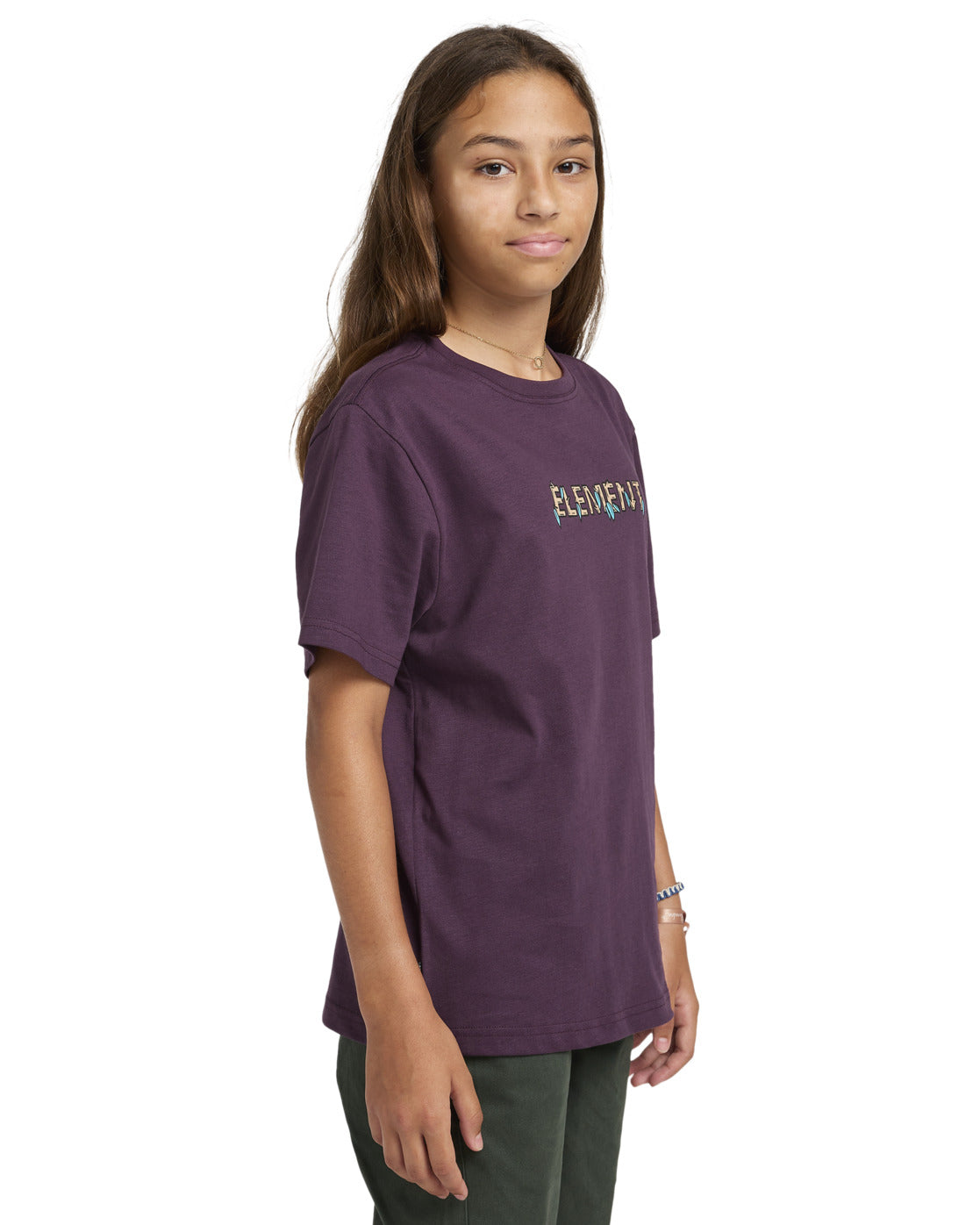 ELEMENT - KOALA SS YOUTH TEE - PLUM PERFECT