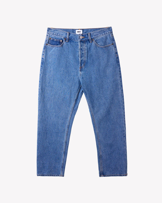 OBEY - HARDWORK DENIM - LIGHT INDIGO