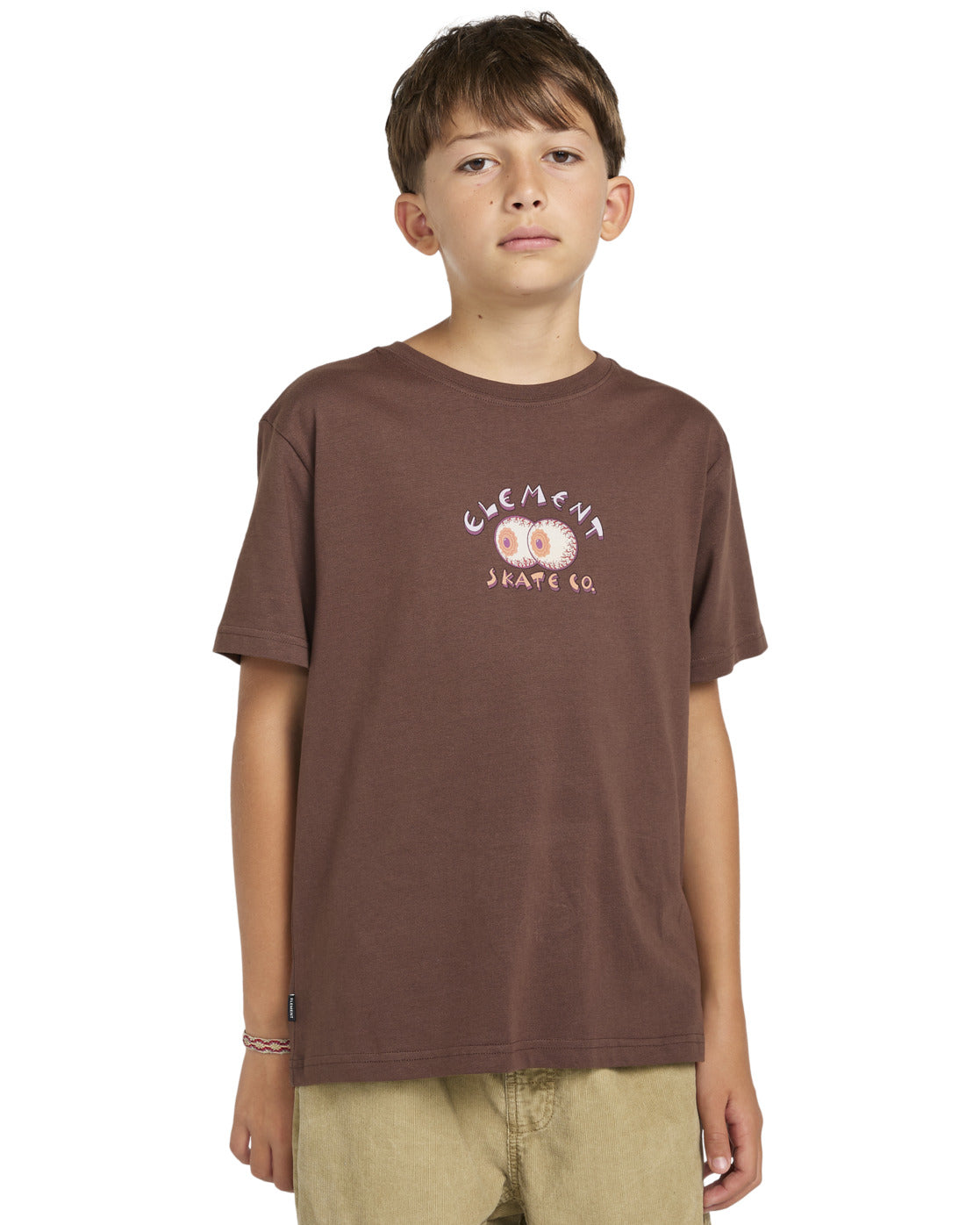 ELEMENT - SQUIRREL SS YOUTH TEE - BRACKEN