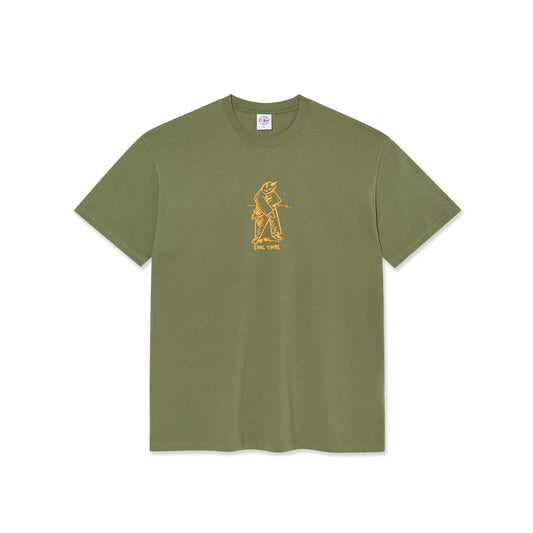 POLAR - EVOL TIMES TEE - ARMY GREEN