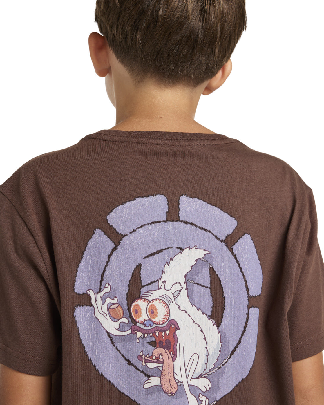 ELEMENT - SQUIRREL SS YOUTH TEE - BRACKEN