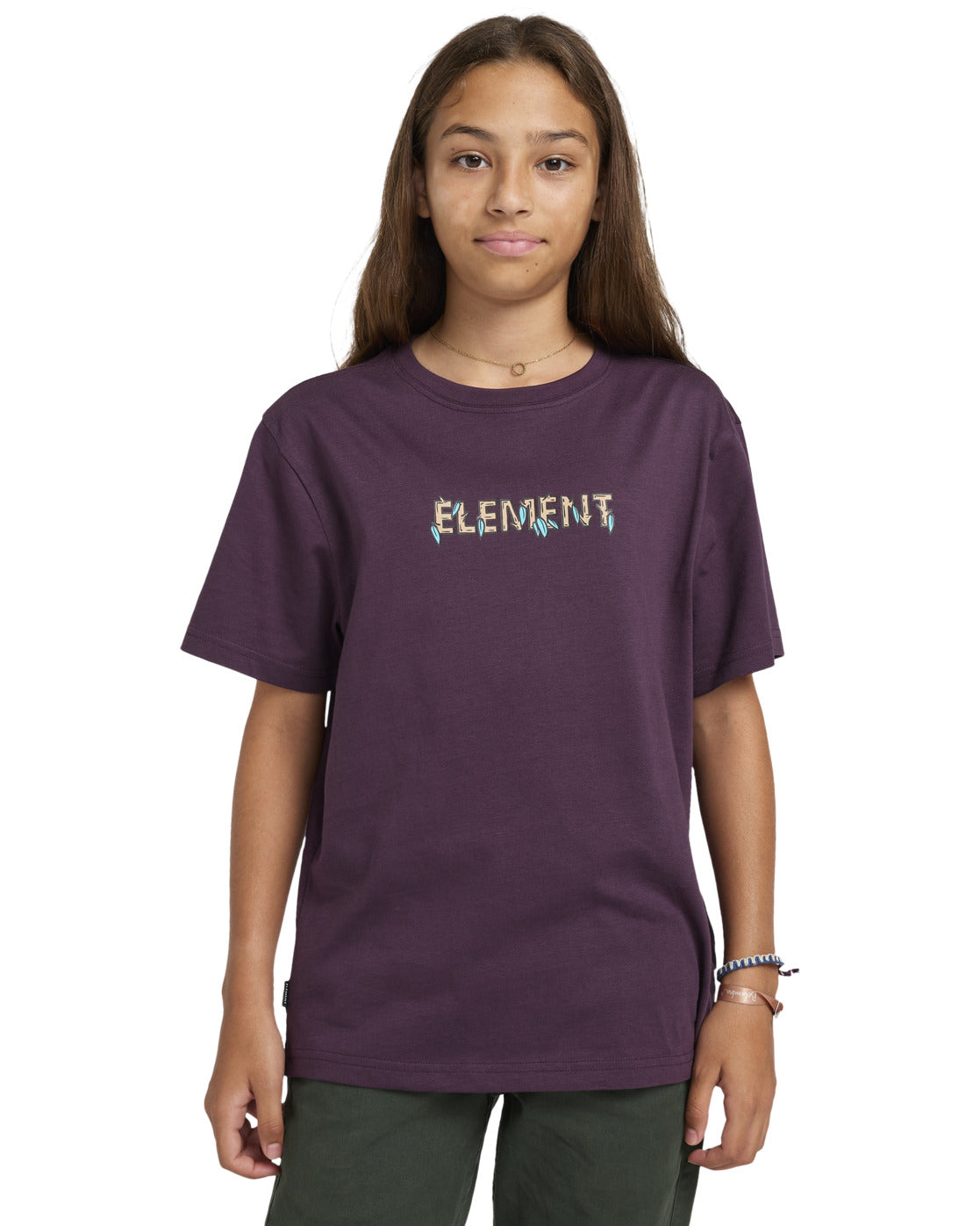 ELEMENT - KOALA SS YOUTH TEE - PLUM PERFECT