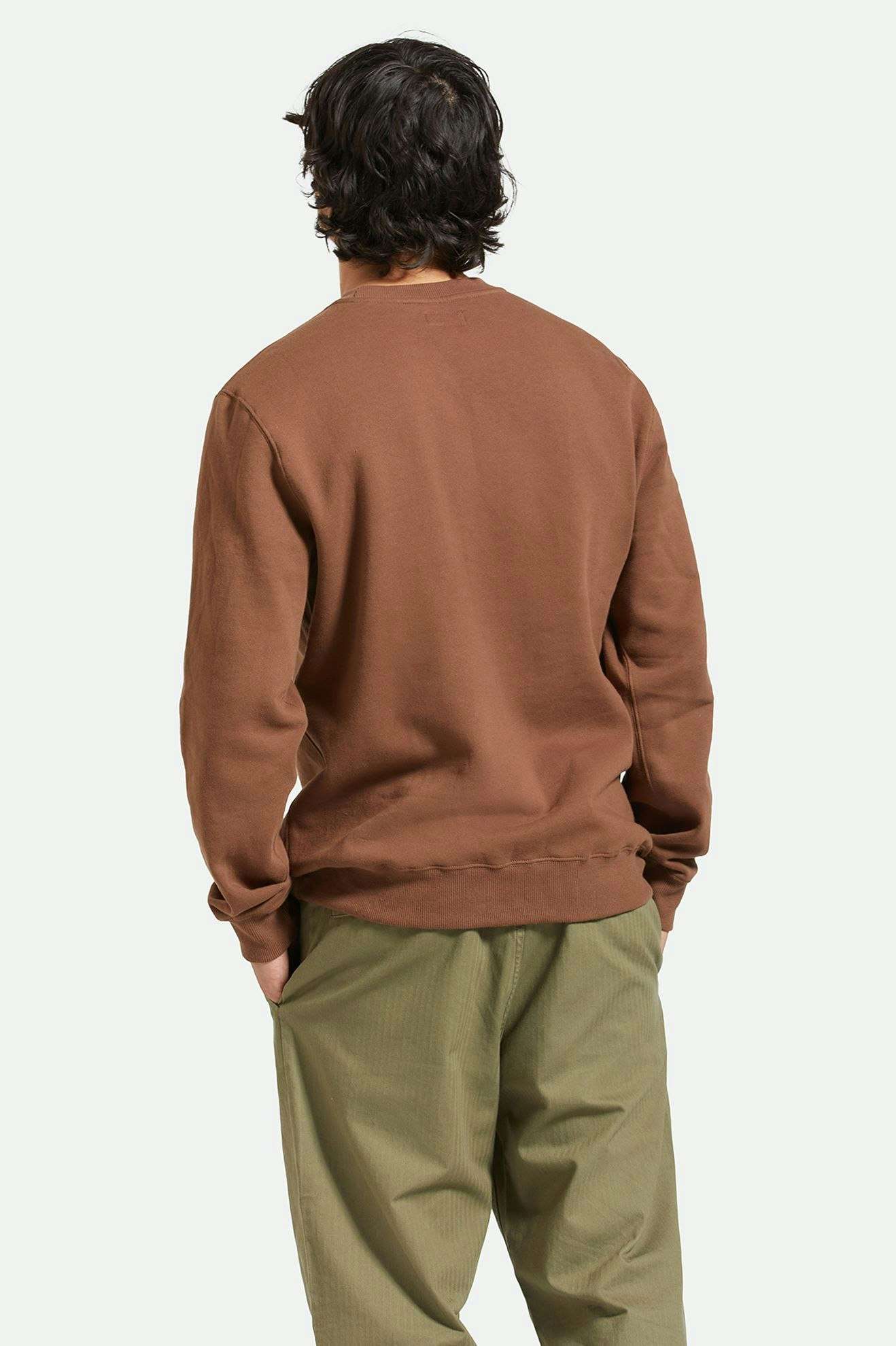 BRIXTON - PARSON PATCH CREW - PINECONE BROWN