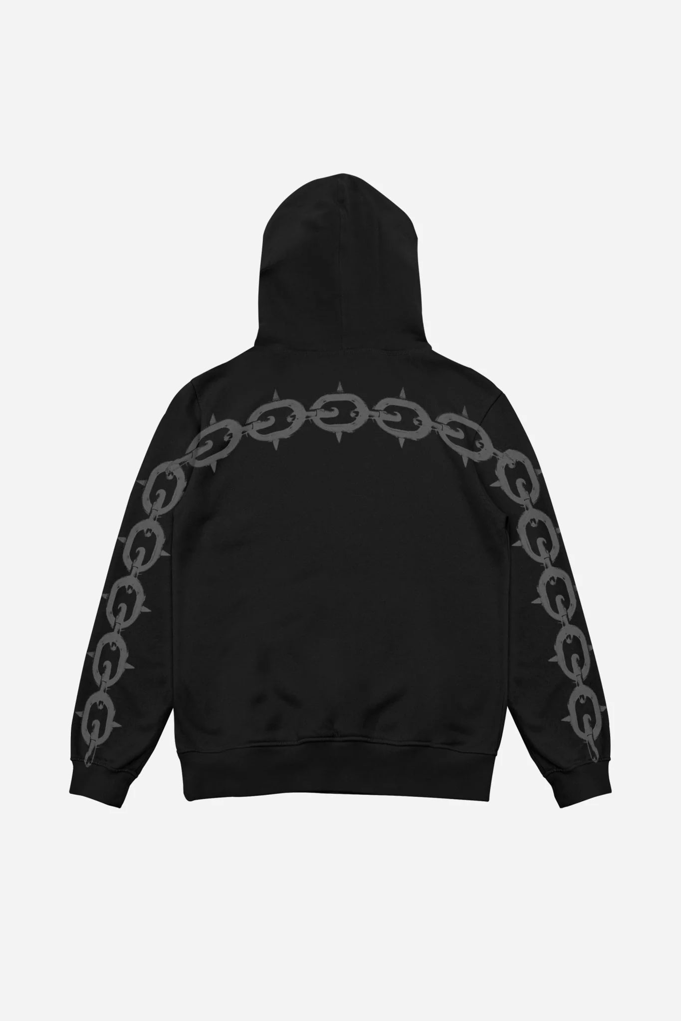 WASTED PARIS - CHROME ZIP HOOD - BLACK