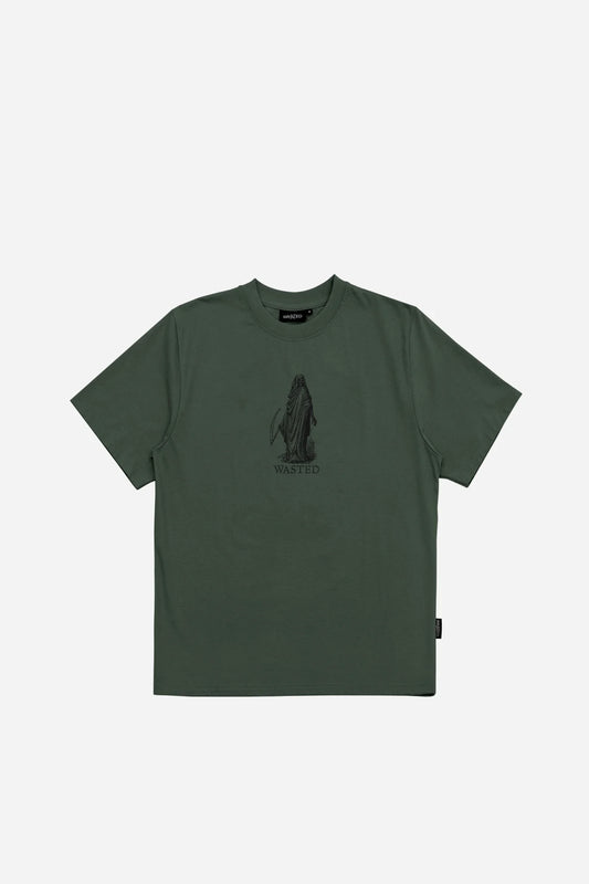 WASTED PARIS - WORST TEE - GRANITE GREEN