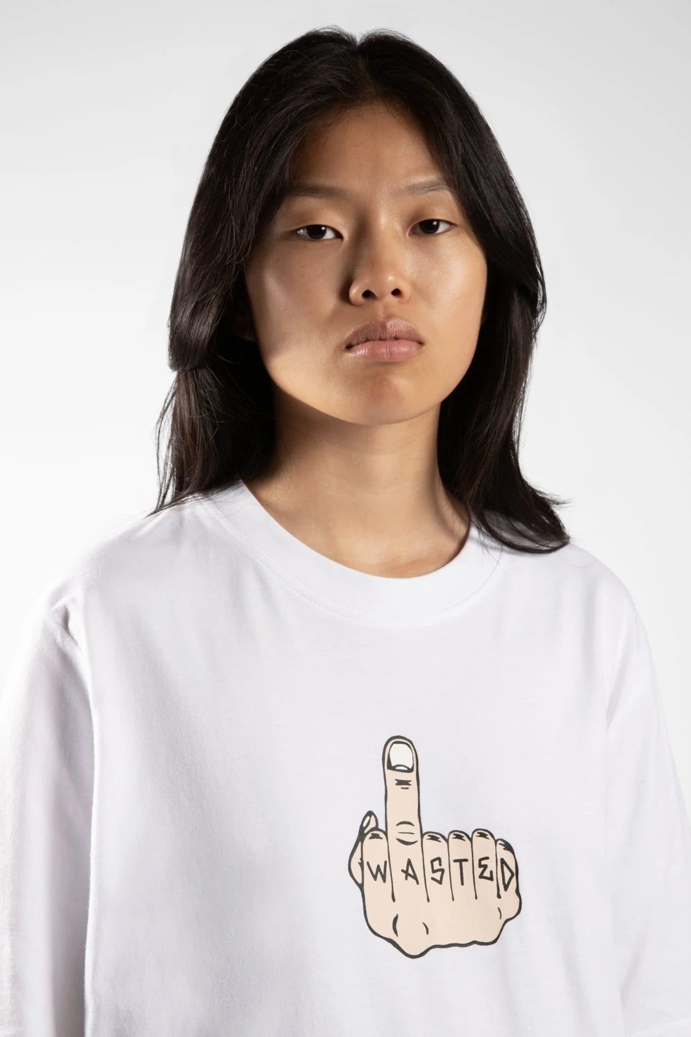 WASTED PARIS - MIDDLE TEE - WHITE