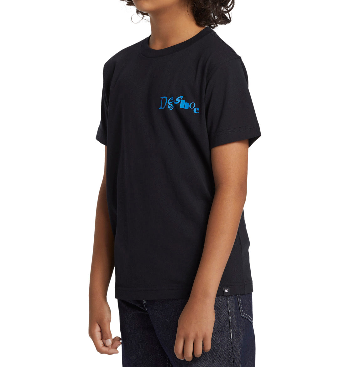 DC - TRANSFER SS YOUTH TEE - BLACK