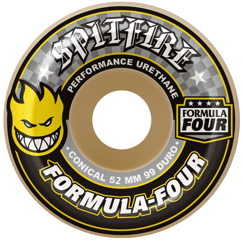 SPITFIRE - FORMULA FOUR CONICAL FULL - 99DURO - YELLOW