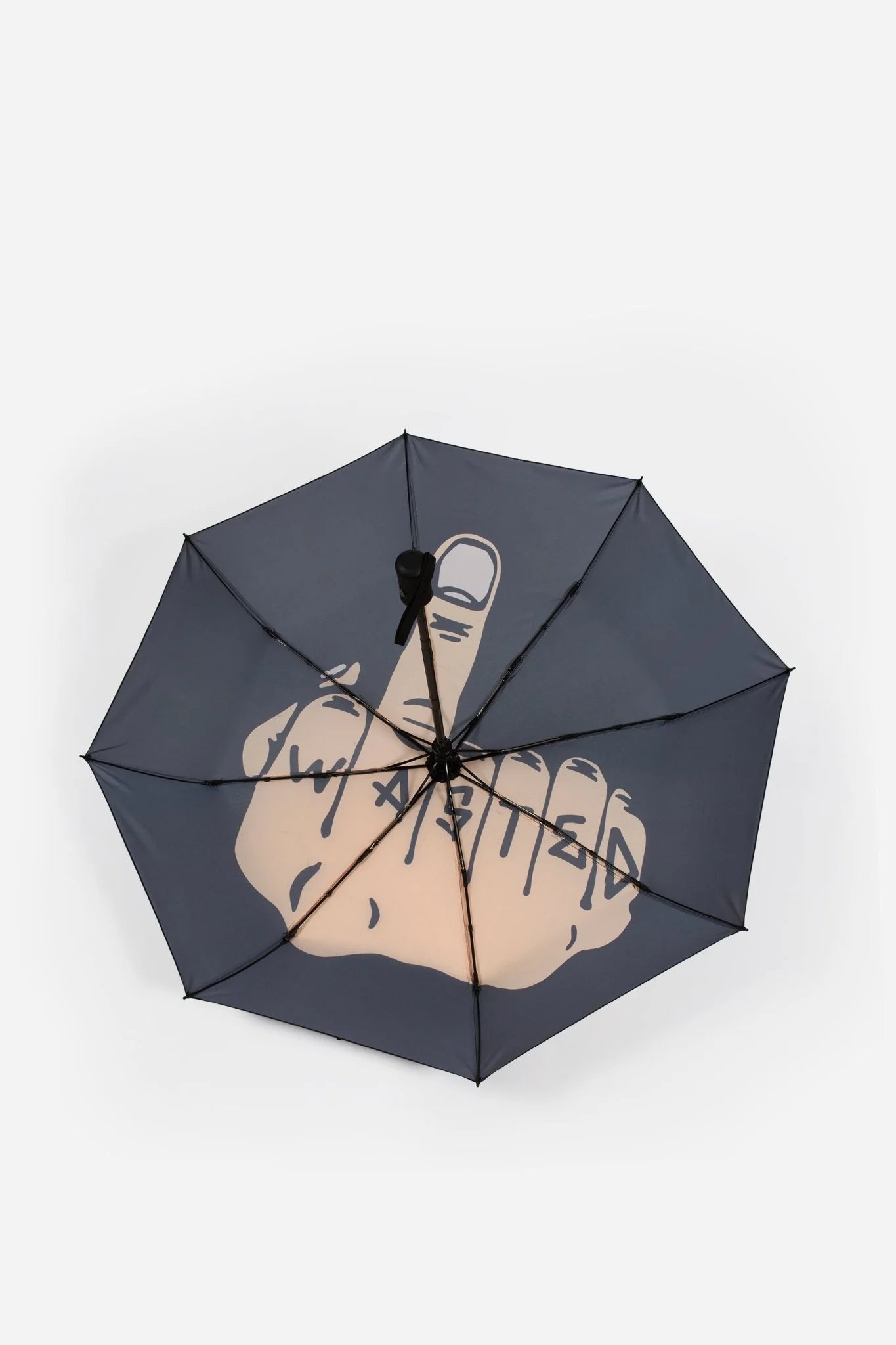 WASTED PARIS - MIDDLE UMBRELLA - BLACK