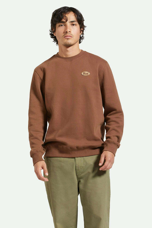 BRIXTON - PARSON PATCH CREW - PINECONE BROWN