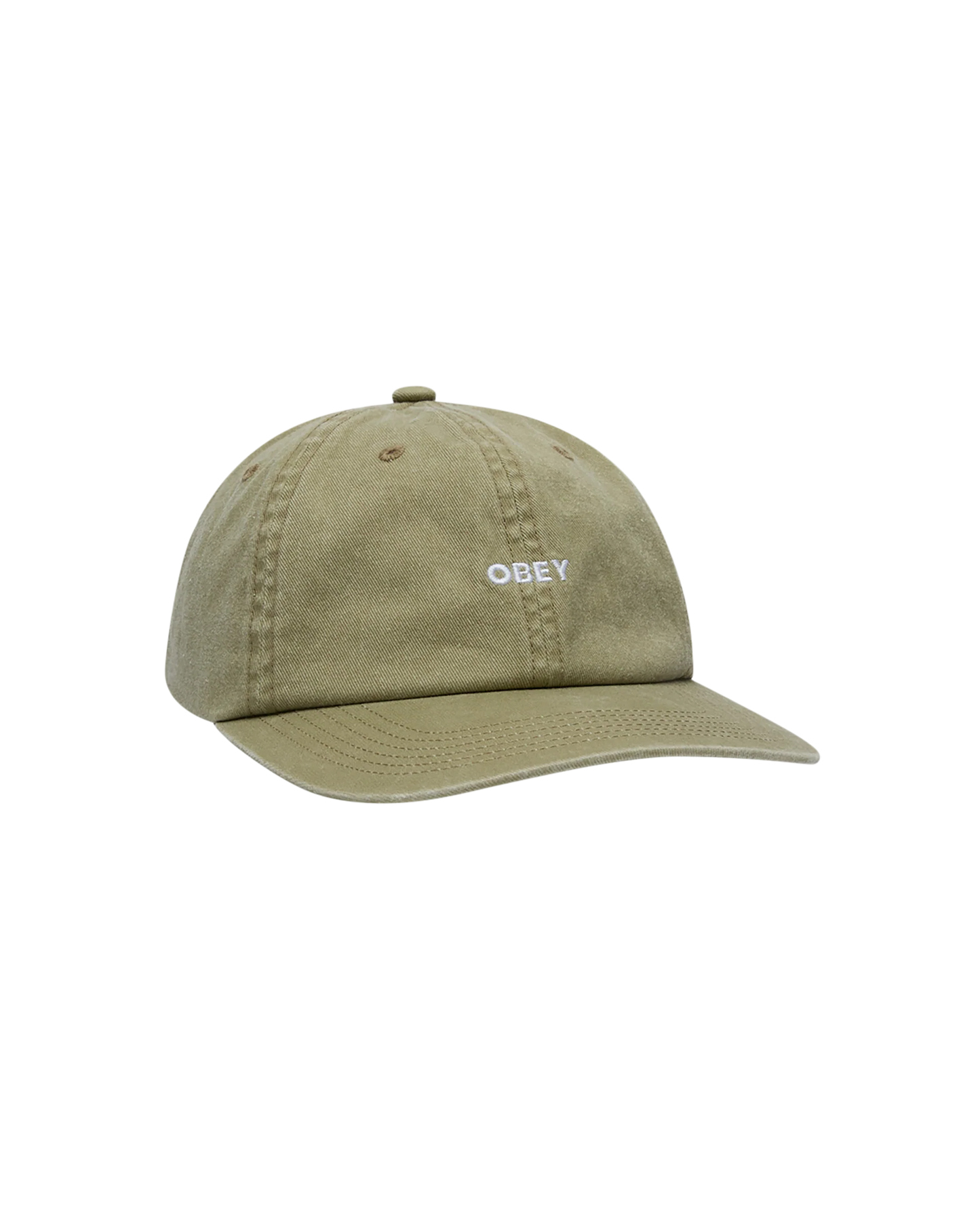 OBEY - 2 TONE BOLD 6 PANEL STRAPBACK - PIGMENT KHAKI MULTI