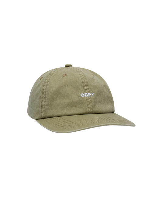 OBEY - 2 TONE BOLD 6 PANEL STRAPBACK - PIGMENT KHAKI MULTI