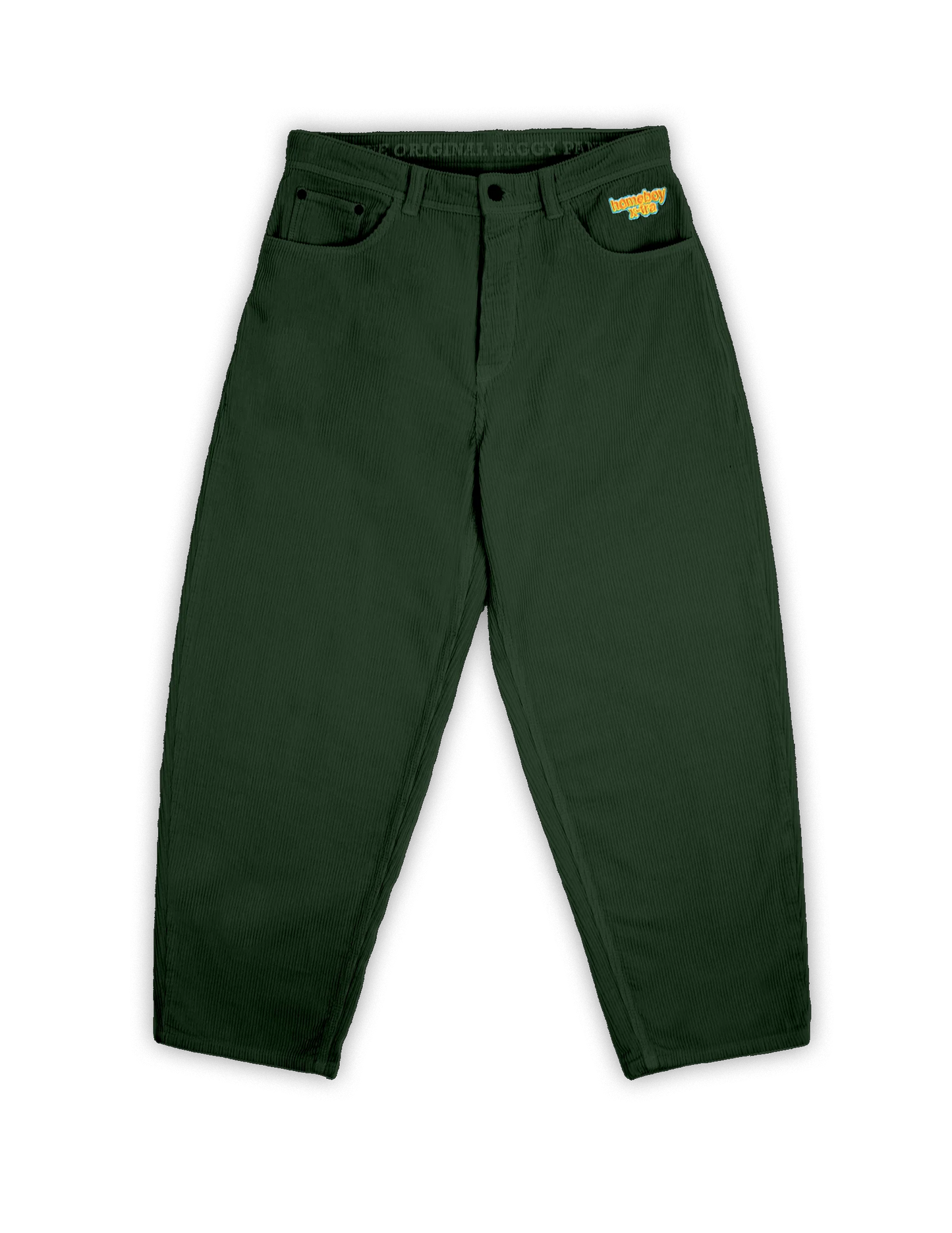 HOMEBOY - X-TRA MONSTER CORD - FOREST GREEN