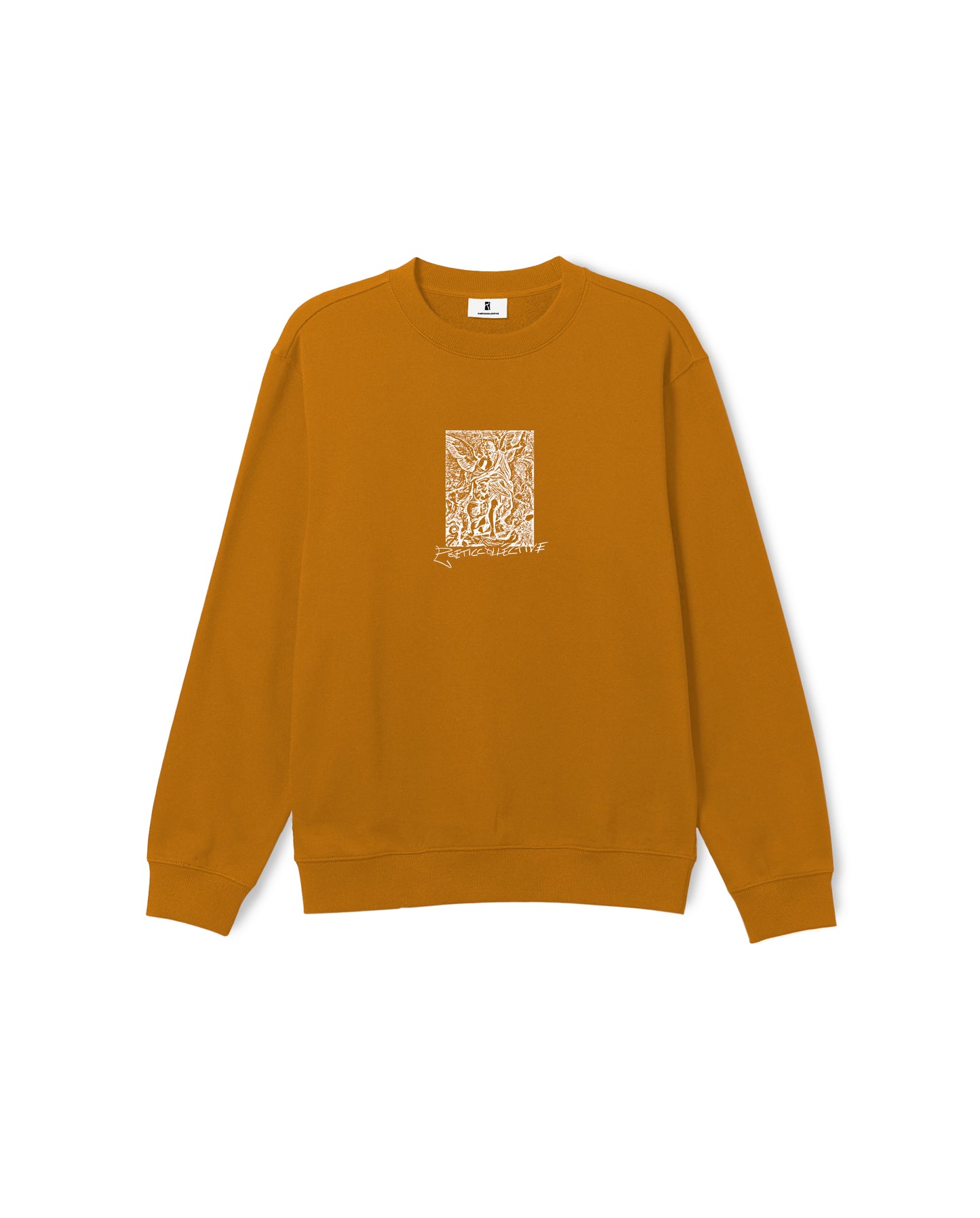 POETIC COLLECTIVE - ANGEL CREWNECK - ORANGE