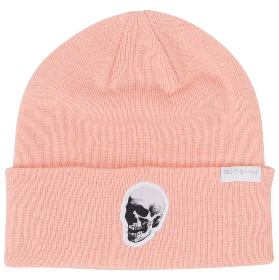 DC - ANDY WARHOL LABEL WOMENS BEANIE - LIGHT PINK