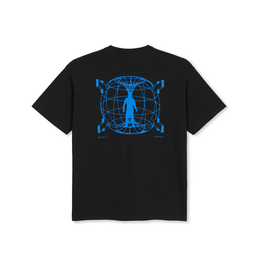 POLAR - MAGNET TEE - BLACK