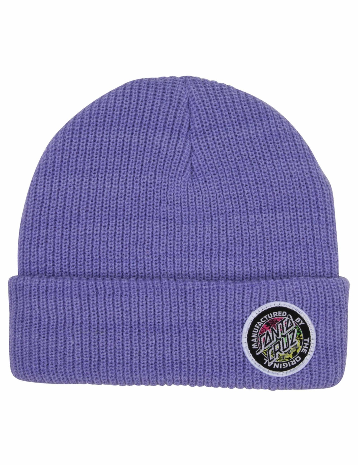 SANTA CRUZ - ACIDIC MFG DOT BEANIE - DIGITAL VIOLET