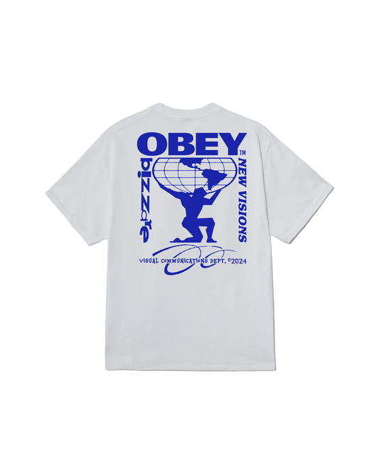 OBEY - BIZARRE NEW VISIONS TEE - WHITE