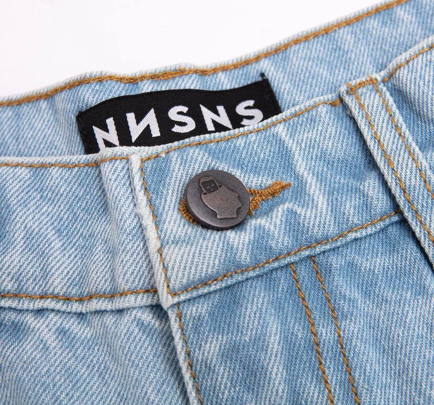 NNSNS - BIGGERFOOT - SUPERBLEACHED DENIM