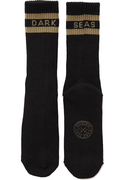 DARK SEAS - WORKUP SOCKS - BLACK