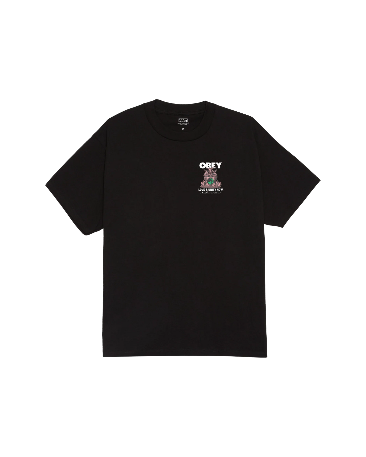 OBEY - LOVE & UNITY NOW CLASSIC TEE - BLACK