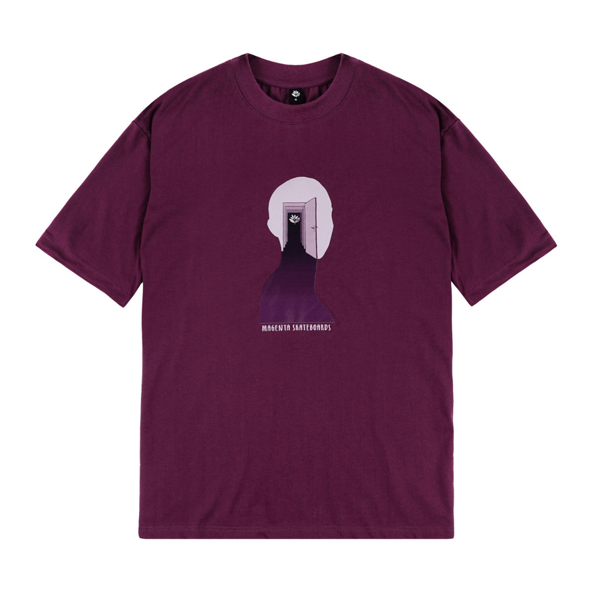 MAGENTA - DOOR TEE - NATURAL