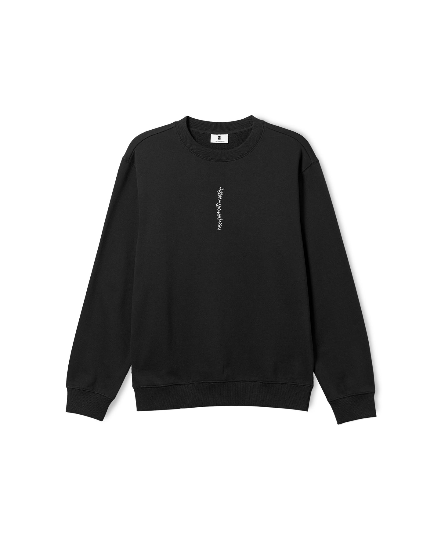 POETIC COLLECTIVE - DEMON CREWNECK - BLACK