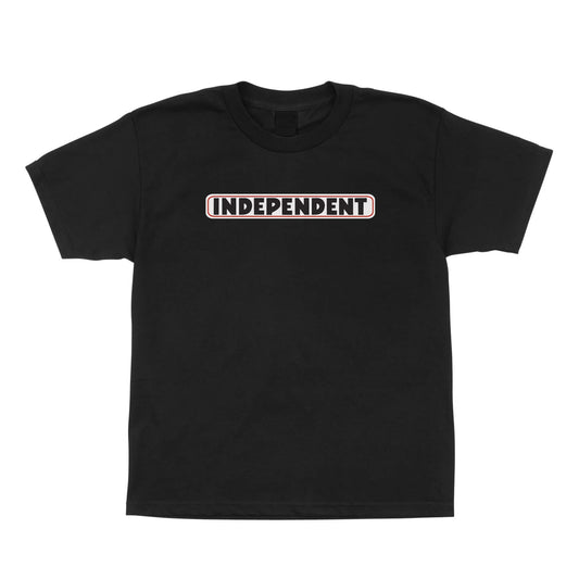 INDEPENDENT - BAR LOGO YOUTH TEE - BLACK