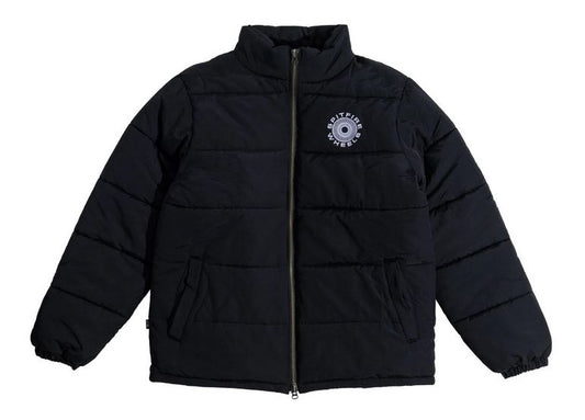 SPITFIRE - CLASSIC '87 SWIRL PUFFER JACKET - BLACK/WHITE