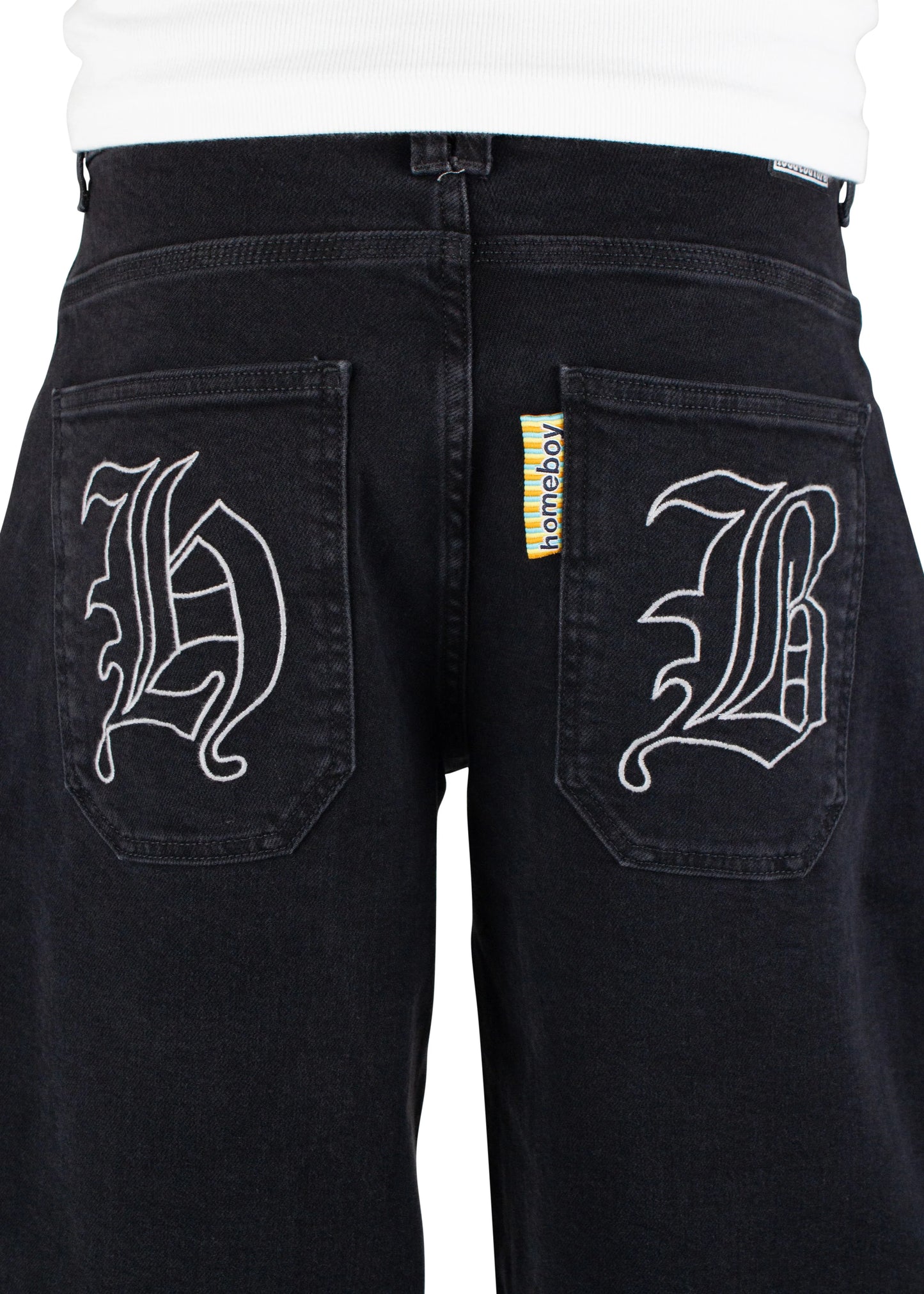 HOMEBOY - X-TRA MONSTER GOTHIC DENIM - WASHED BLACK