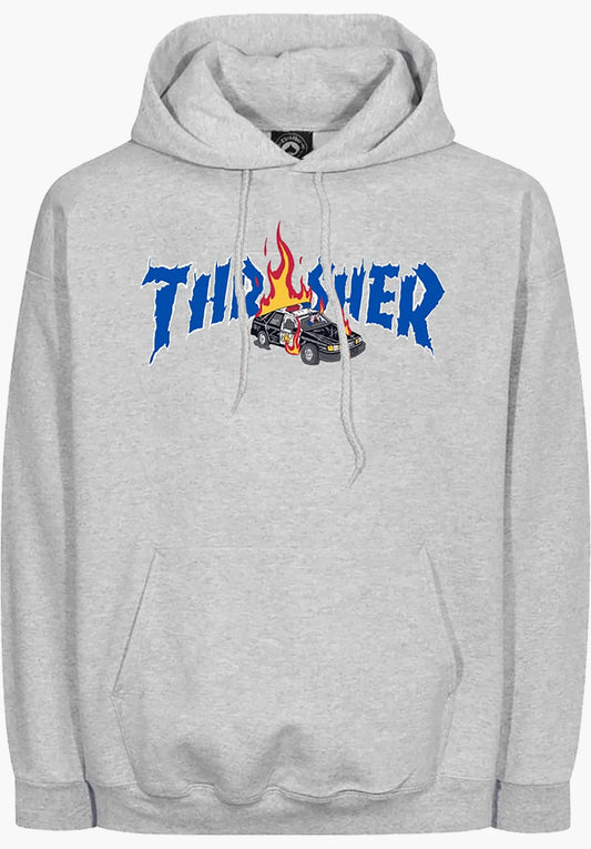 THRASHER - COP CAR HOOD - GREY