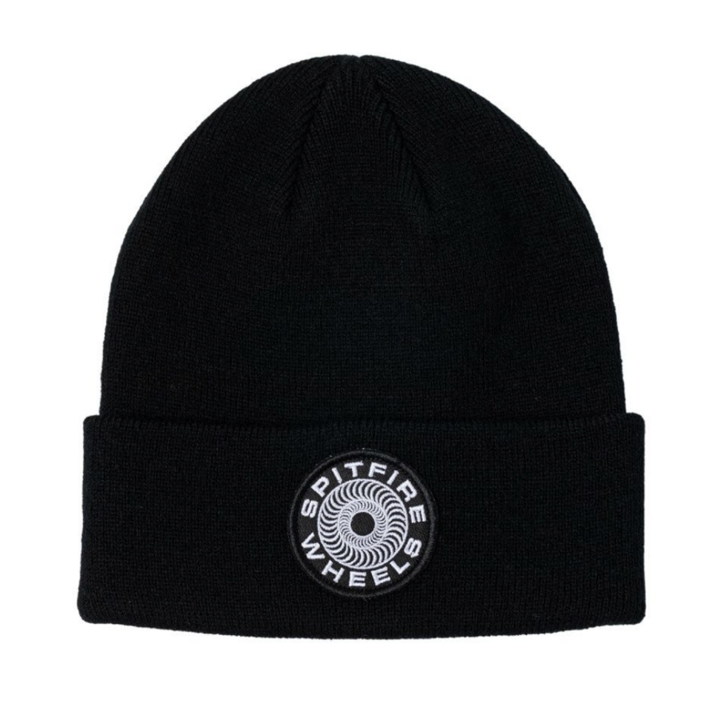 SPITFIRE - CLASSIC 87 SWIRL PATCH BEANIE - BLACK/WHITE