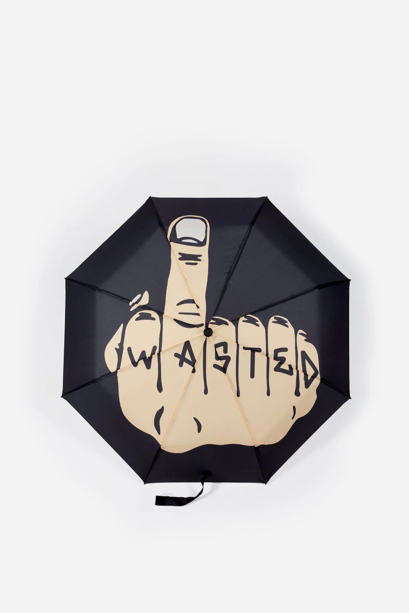 WASTED PARIS - MIDDLE UMBRELLA - BLACK