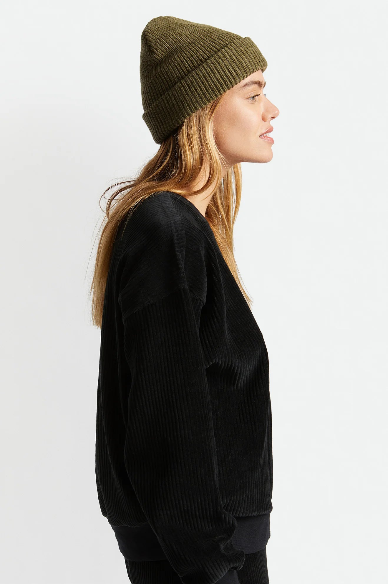 BRIXTON - HEIST BEANIE - MILITARY OLIVE