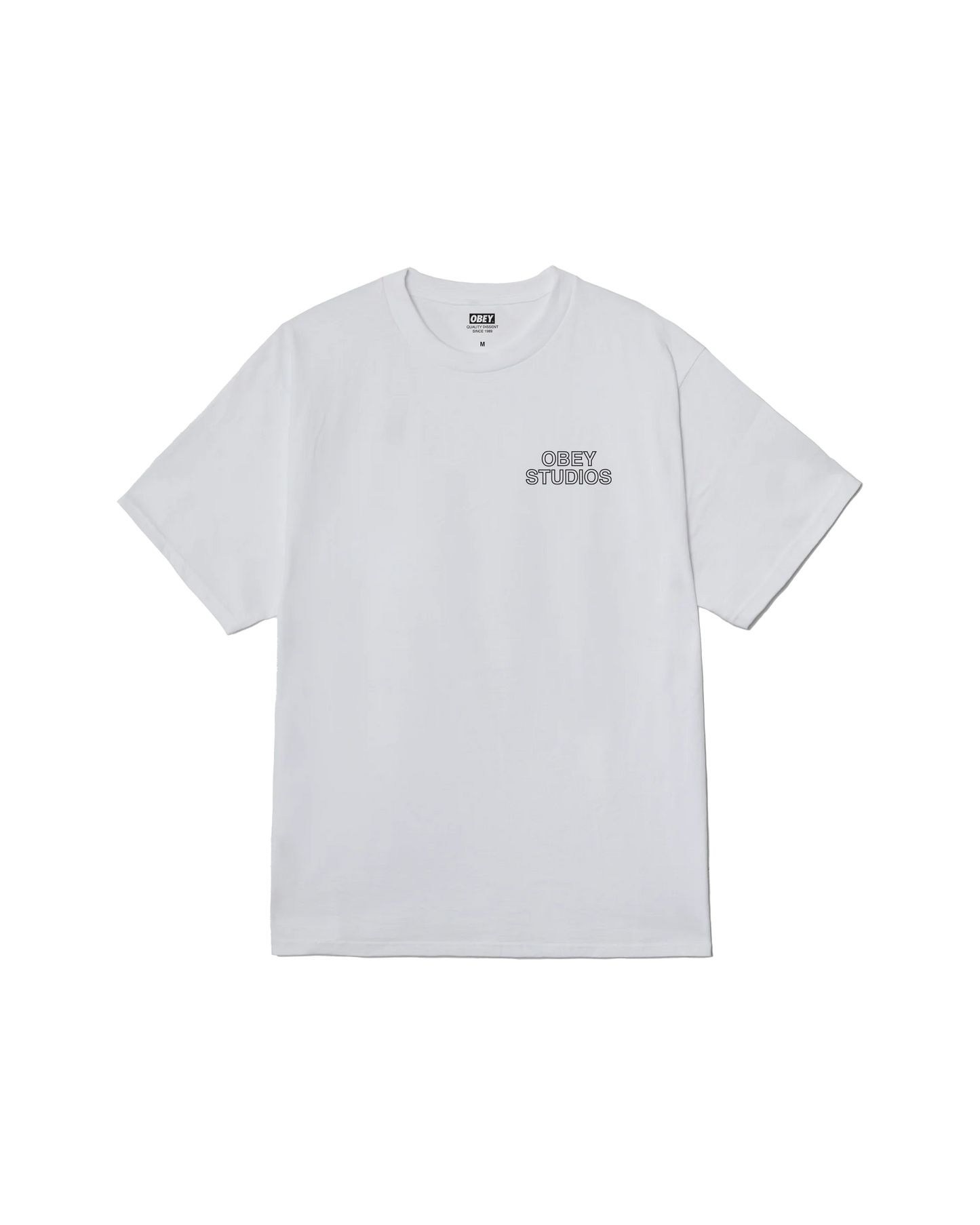 OBEY - STUDIOS PALETTE TEE - WHITE