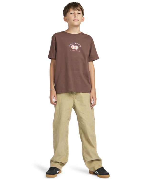 ELEMENT - SQUIRREL SS YOUTH TEE - BRACKEN