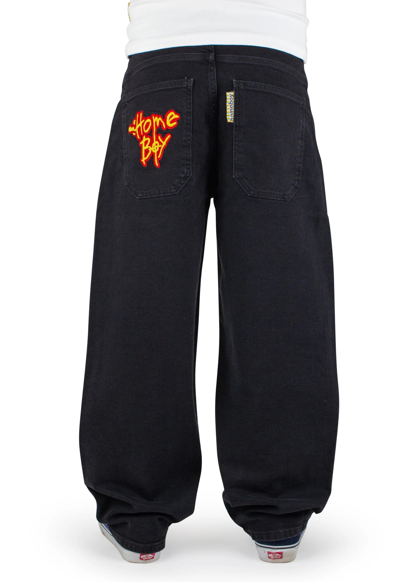 HOMEBOY - X-TRA MONSTER PENCIL DENIM - WASHED BLACK