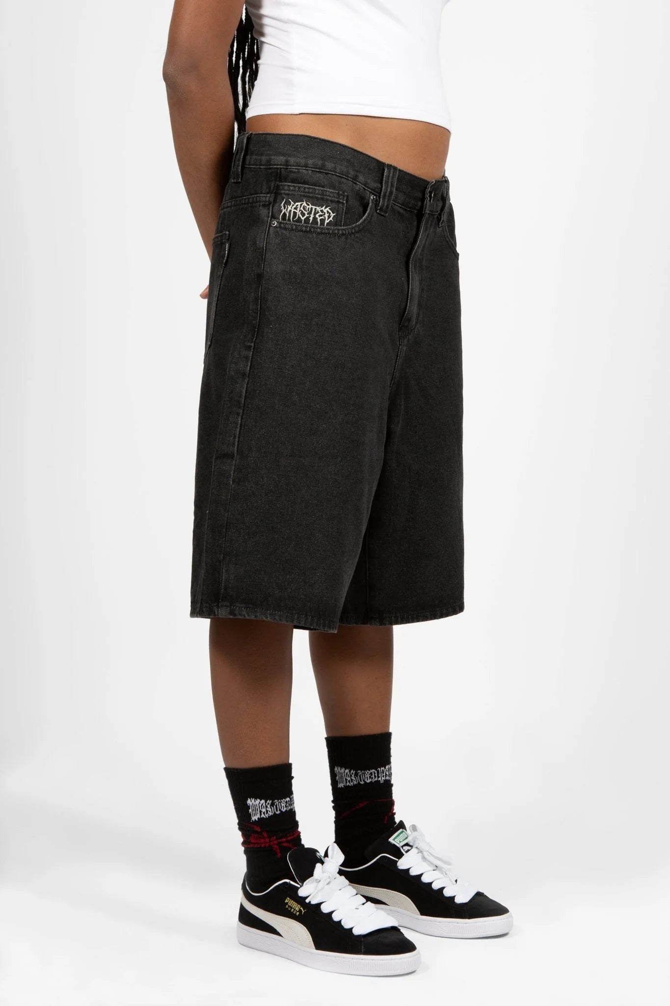 WASTED PARIS - CASPER SHORT FEELER - FADED BLACK