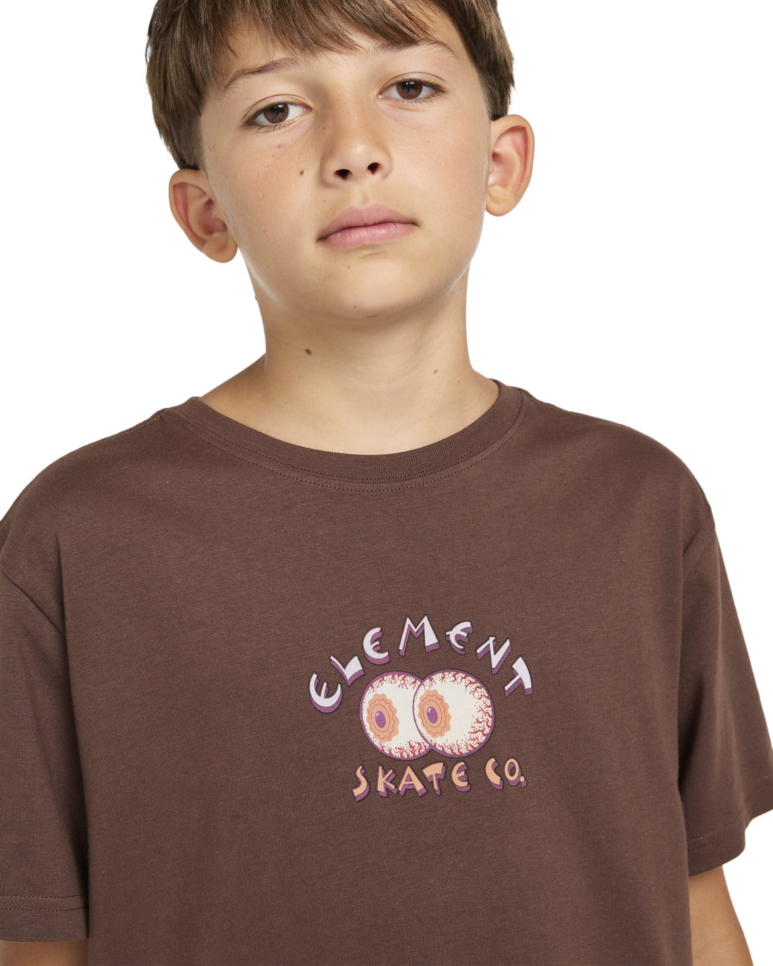 ELEMENT - SQUIRREL SS YOUTH TEE - BRACKEN