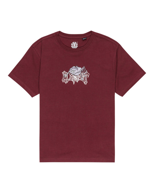 ELEMENT - SPIDER SS YOUTH TEE - TAWNY PORT