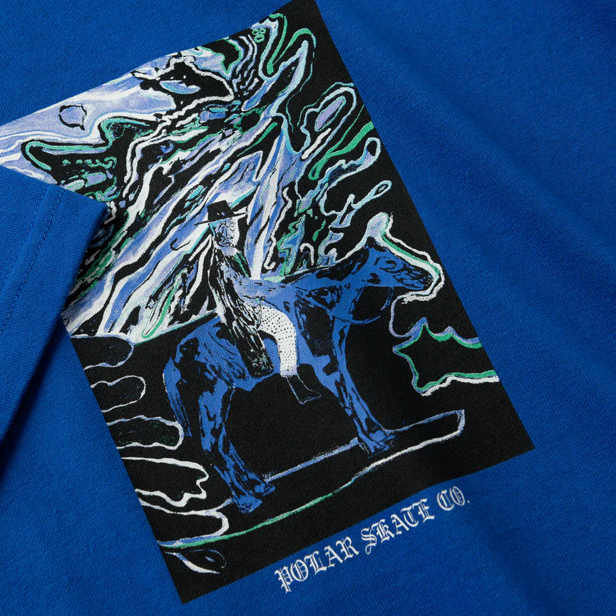 POLAR - RIDER TEE - EGYPTIAN BLUE