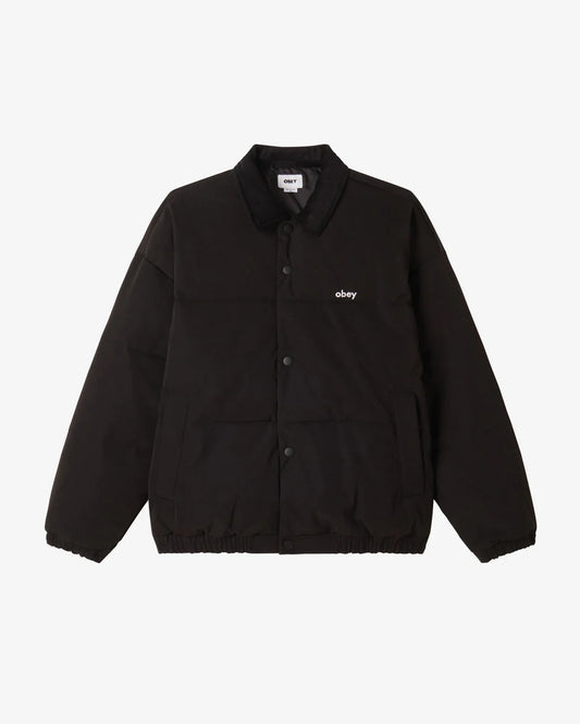 OBEY - WHISPERS JACKET - BLACK