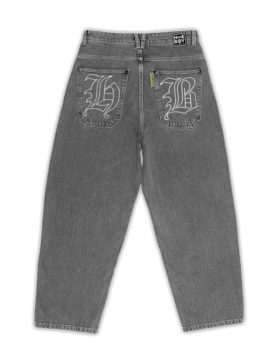 HOMEBOY - X-TRA MONSTER GOTHIC DENIM - WASHED GREY