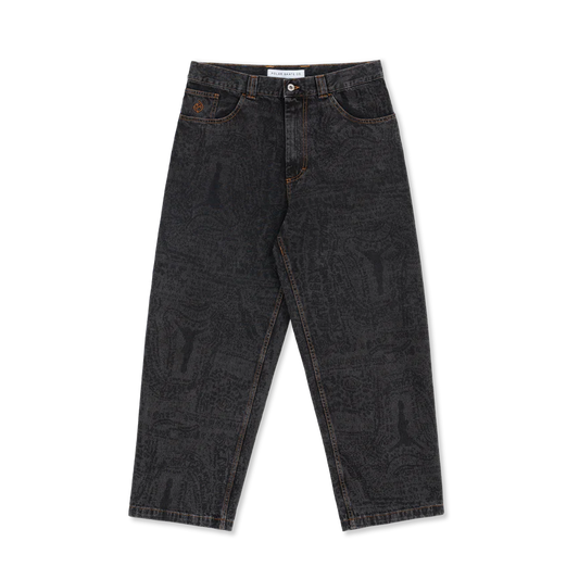 POLAR - BIG BOY JEANS EXIST - WASHED BLACK